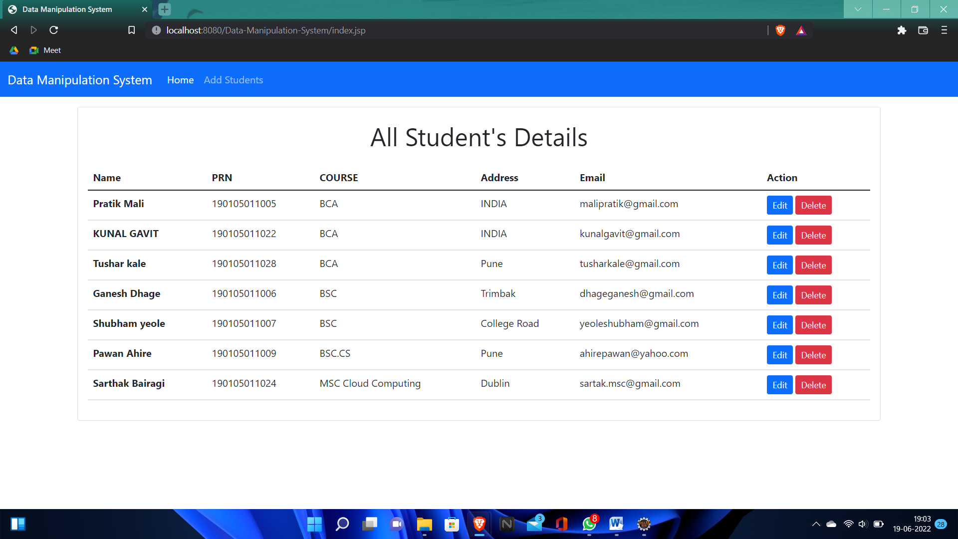GitHub - IPratikMali/Data_Manipulation_System: Data Manipulation System ...
