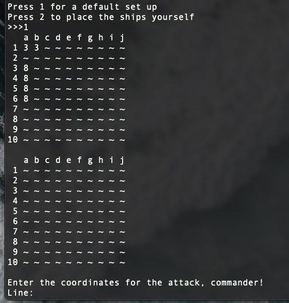GitHub - RazvanVranceanu/BattleShips: Battle ships game in terminal ...