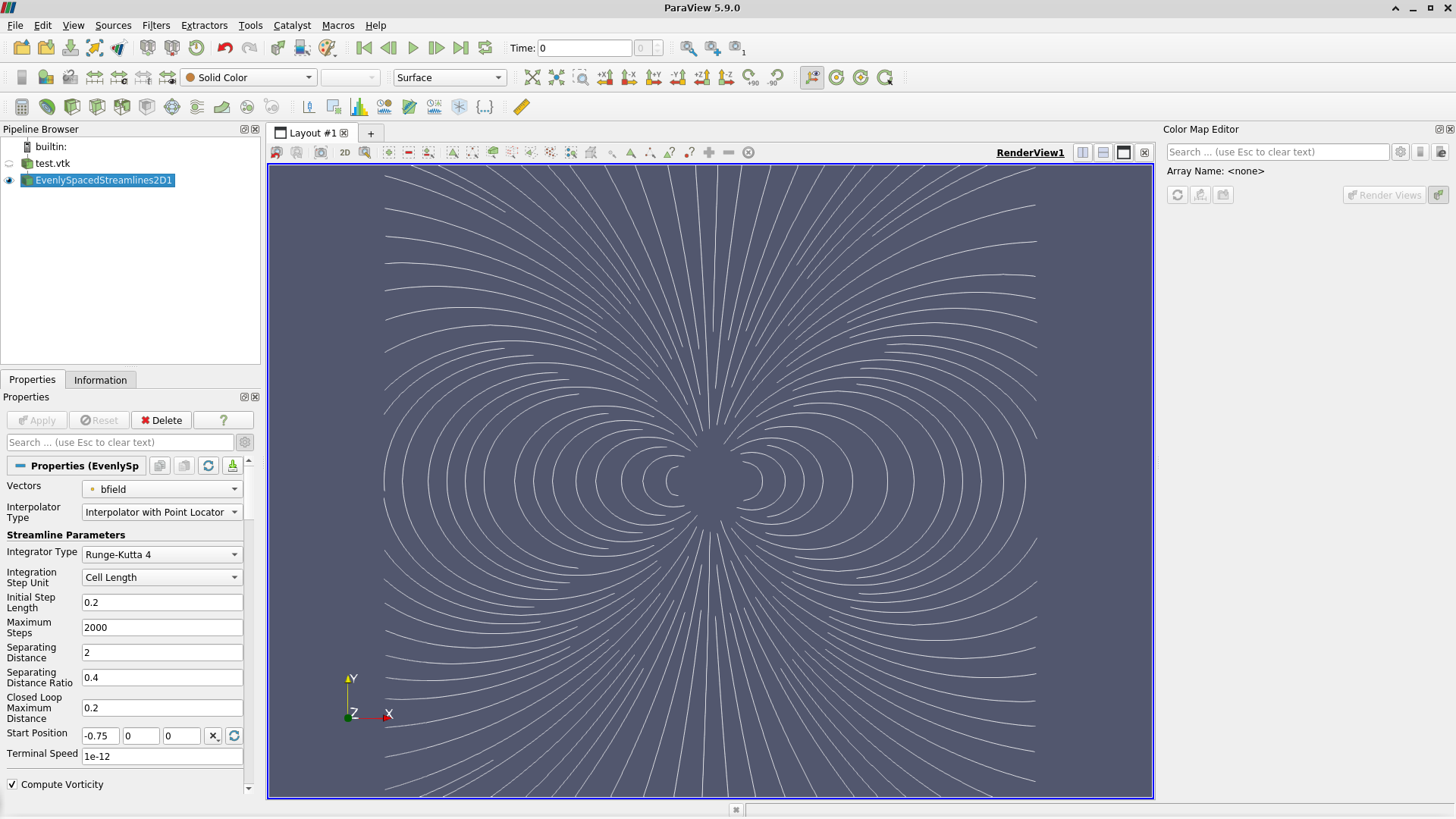 streamlines_evenly_spaced_2D: Segmentation fault when using vtk==8.2.0 ...