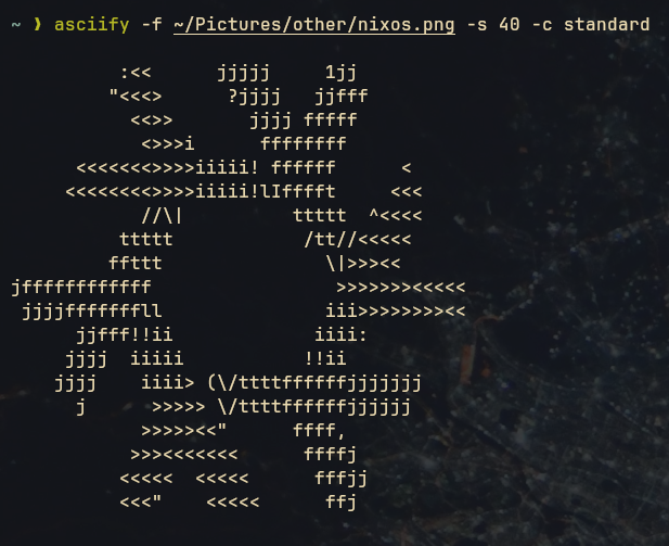 Github toodemhard asciify image to text art generator
