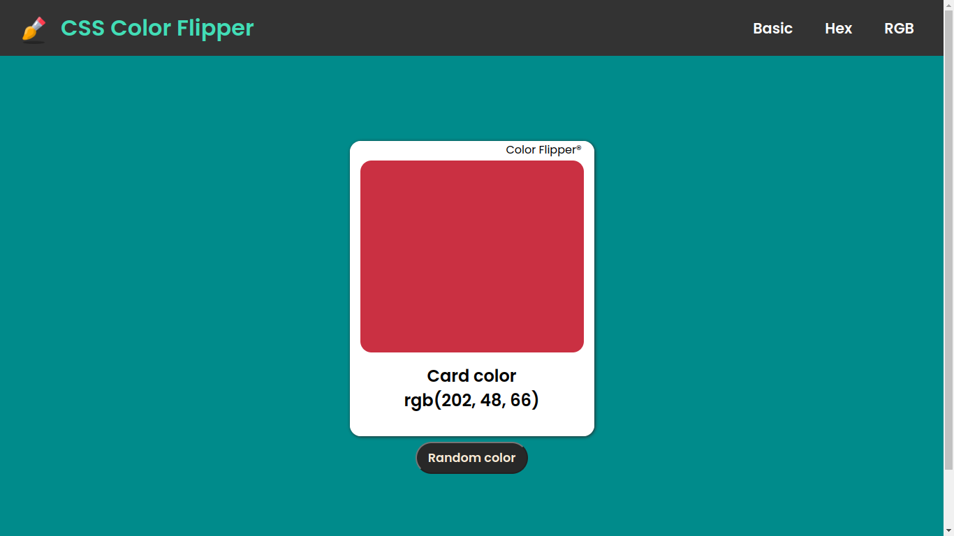 GitHub - rhnrod/ColorFlipper: Simple study color flipper project.