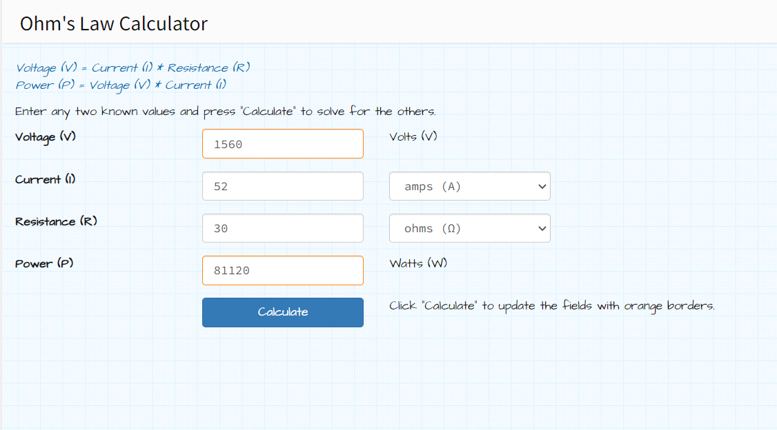 GitHub - Austin-Daigle/Ohm-s-Law-Calculator-v1.0: This is a Java ...