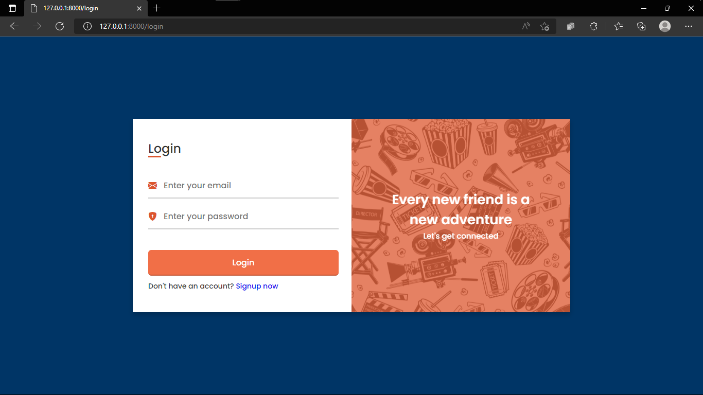 Tampilan Login