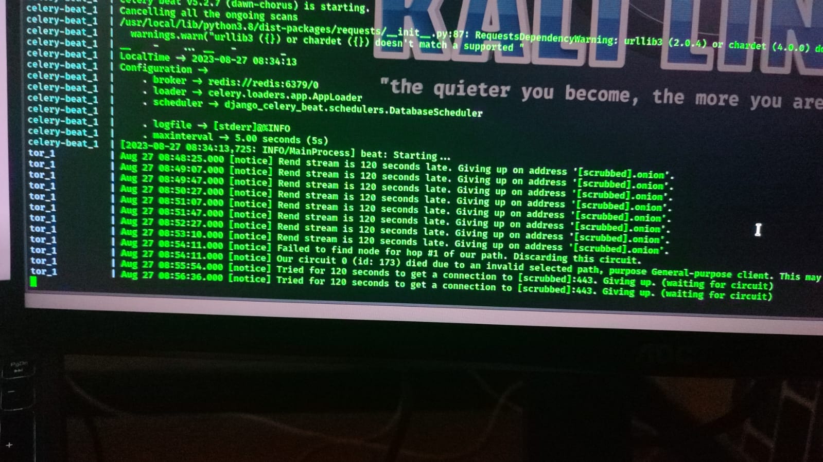 Error While Installing · Issue #353 · yogeshojha/rengine · GitHub