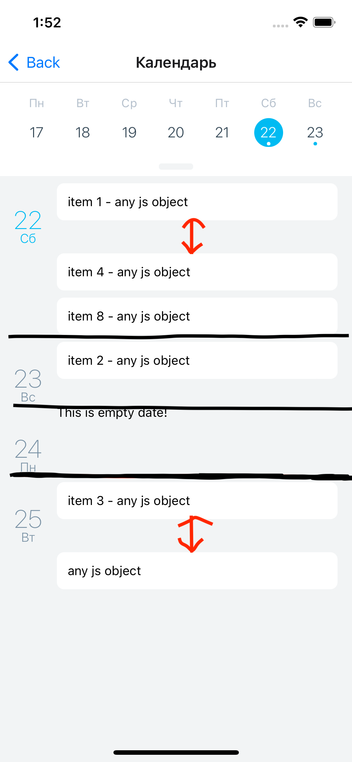 Styling issues · Issue #1945 · wix/react-native-calendars · GitHub