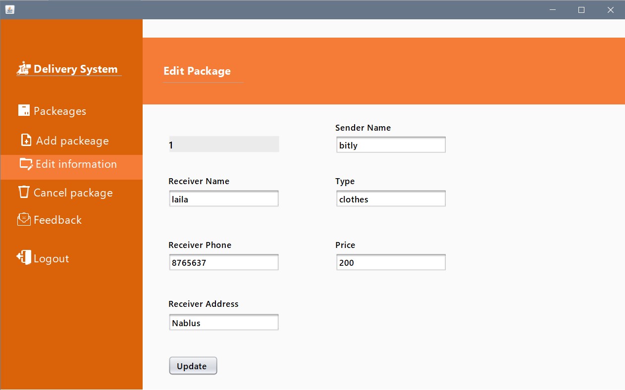 GitHub - AymanDwikat/Delivery-System: Delivery System - Software ...