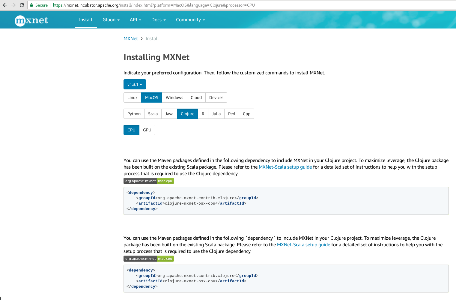 mxnet-macos-cpu-install