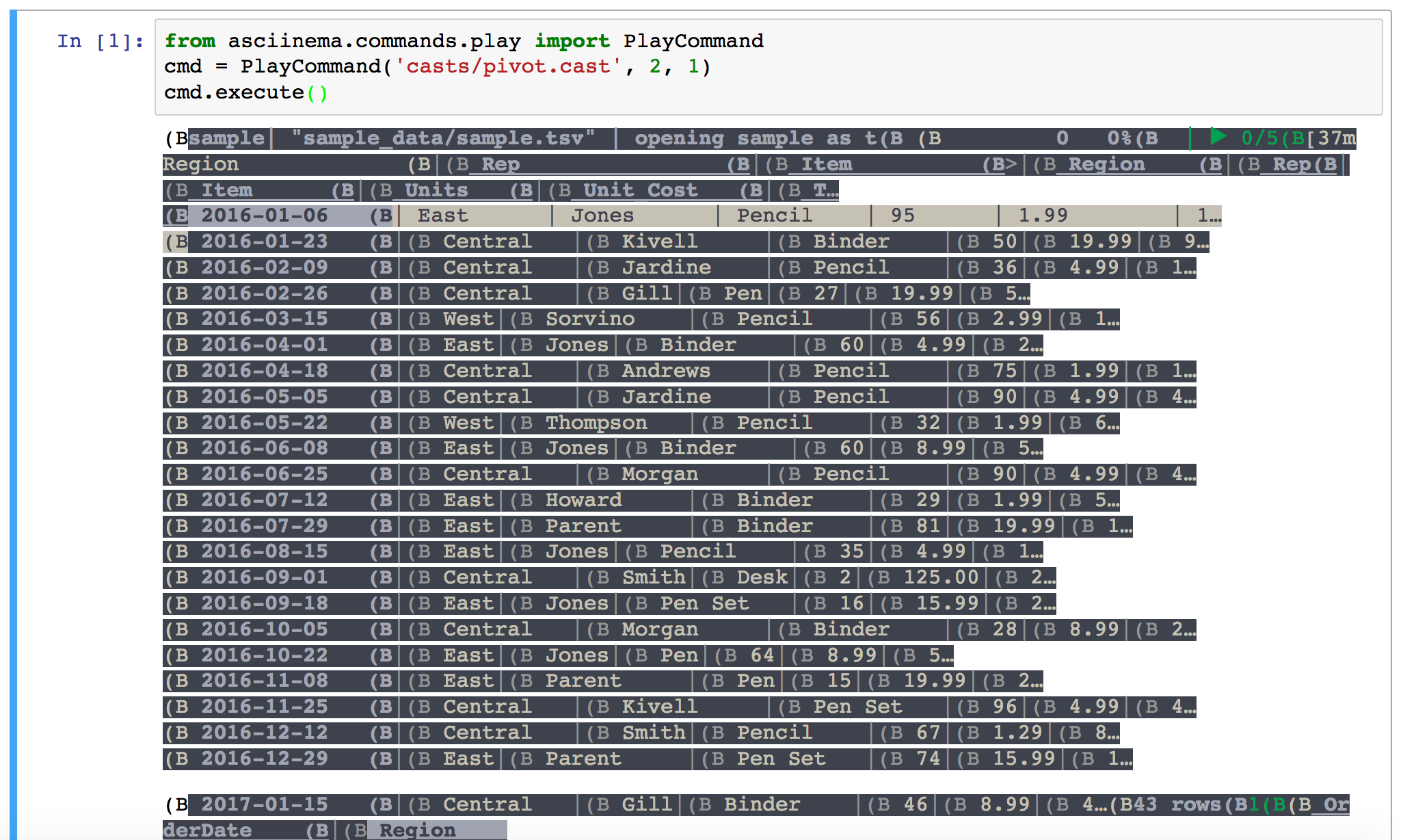 Running asciinema-player in Jupyter · Issue #85 · asciinema/asciinema ...