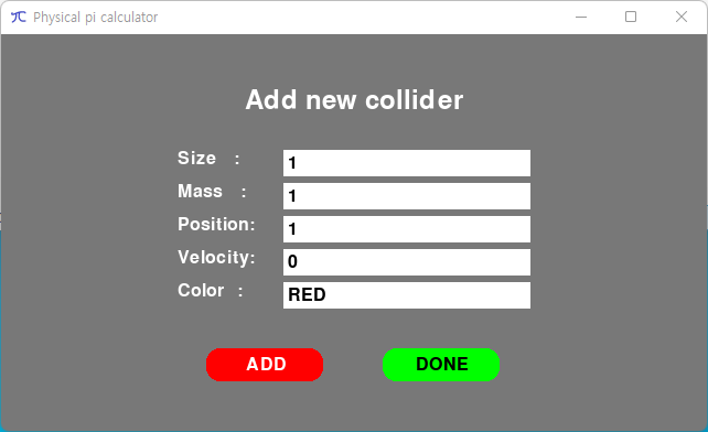 GitHub - SKKULEE/pi_physics: Calculating pi by 1-dimensional elastic ...