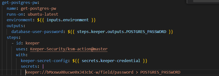 Github Actions incompatible with keeper notation format · Issue #111 ...