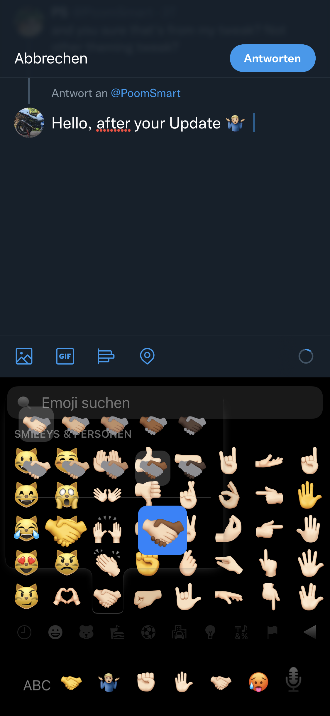 Emoji handshake not working · Issue #11 · PoomSmart/EmojiPort-PE · GitHub
