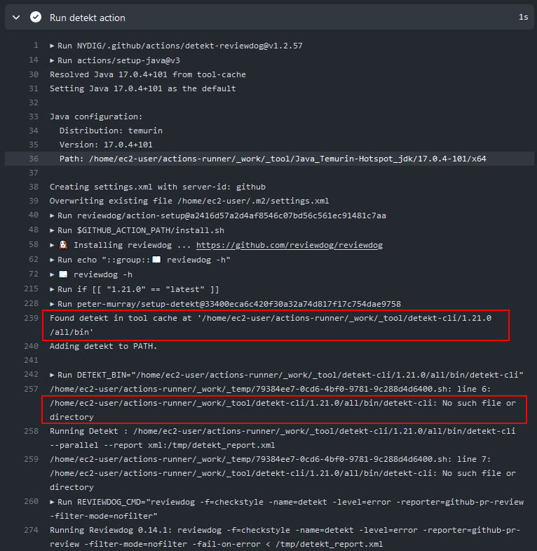 detekt-cli not found · Issue #2 · peter-murray/setup-detekt · GitHub