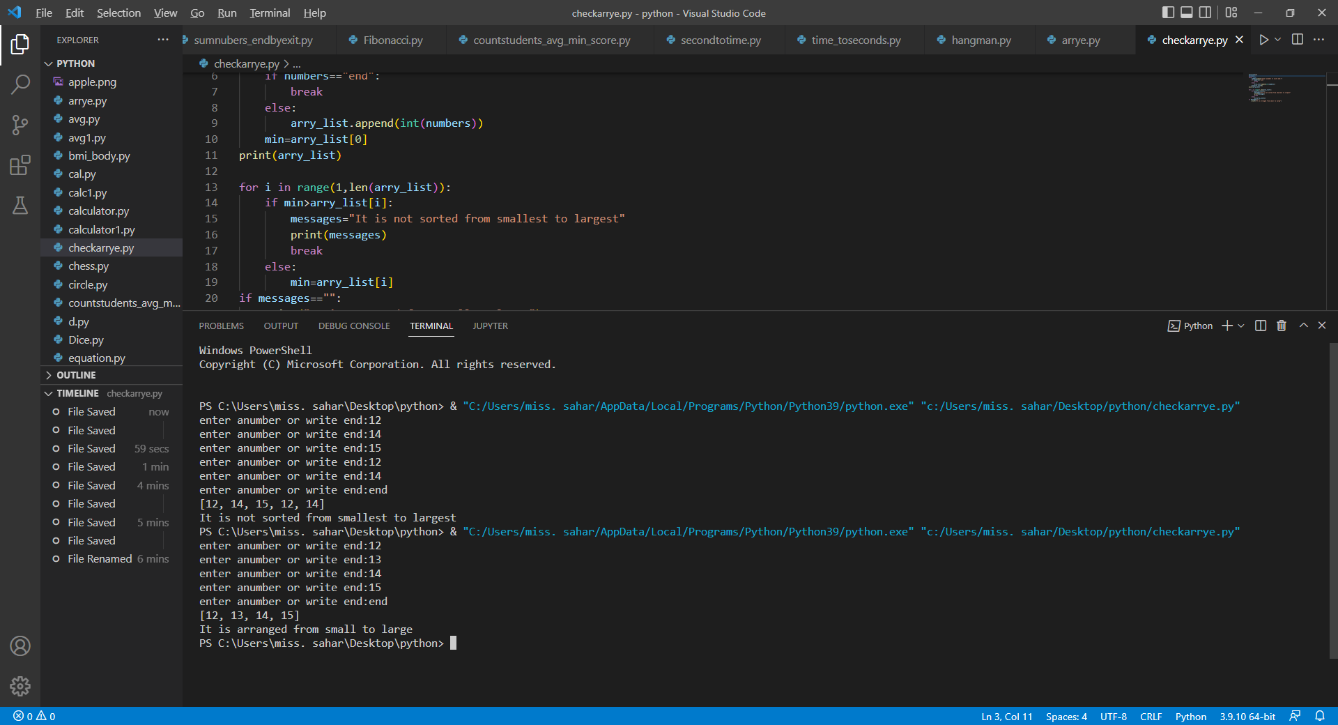 GitHub - SaharDeldar/assigmnent3-PyLearn