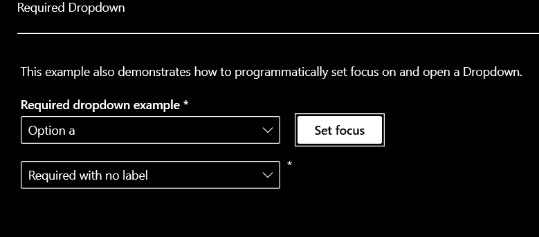 Dropdown A11y Pass · Issue #6326 · microsoft/fluentui · GitHub