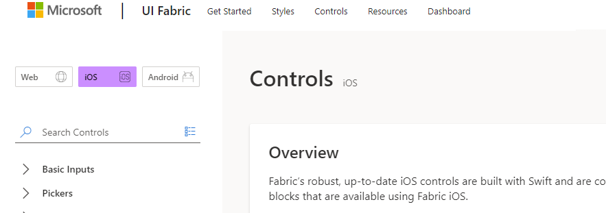Website: does not navigate properly to Web controls · Issue #11755 ...