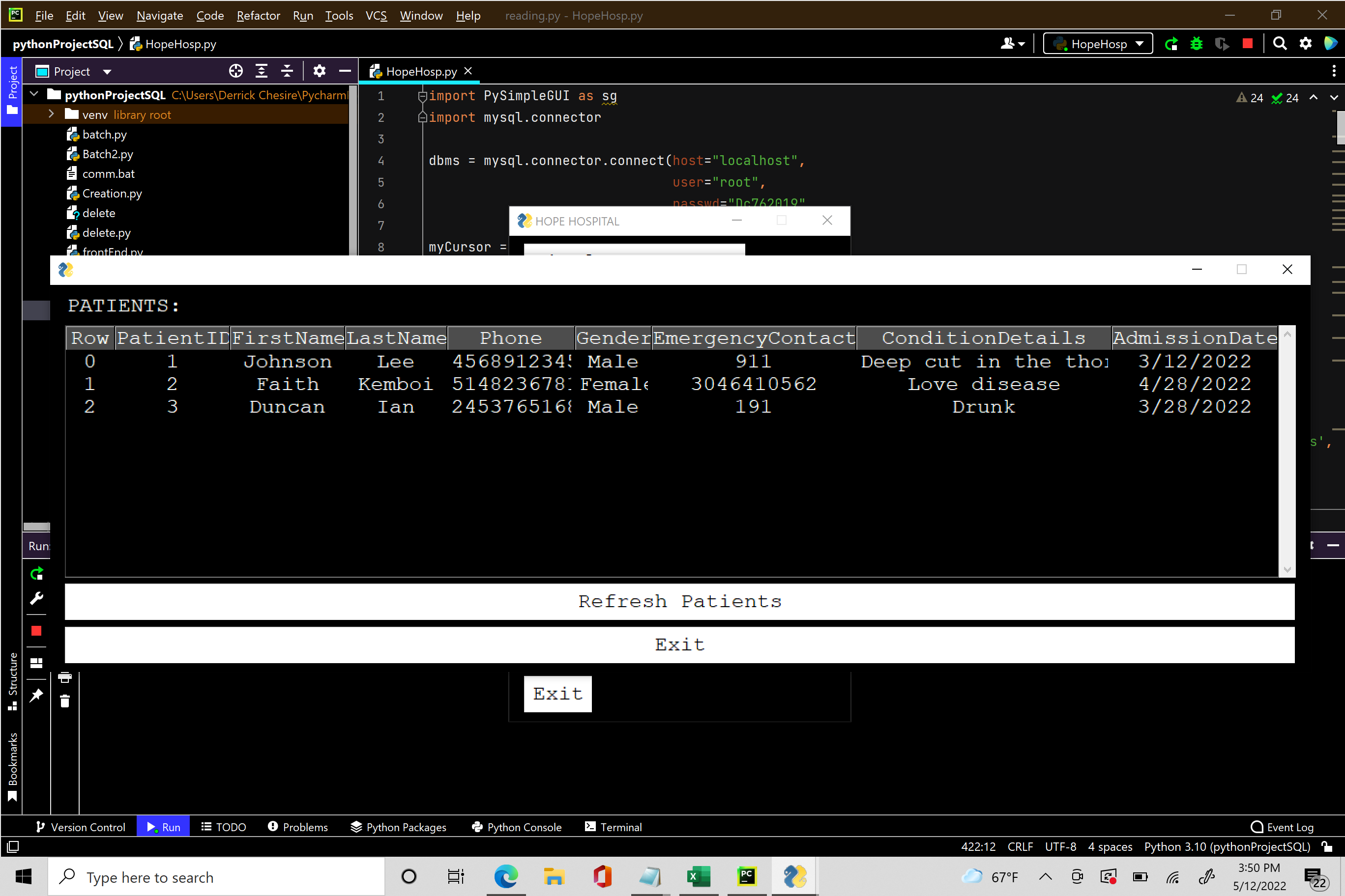 GitHub - chesiredk/Mysql-projects: Projects that entail sql database ...