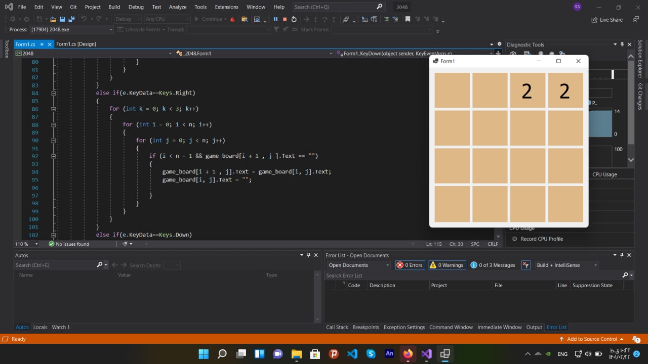 GitHub - shrsakhaiee/2048_game