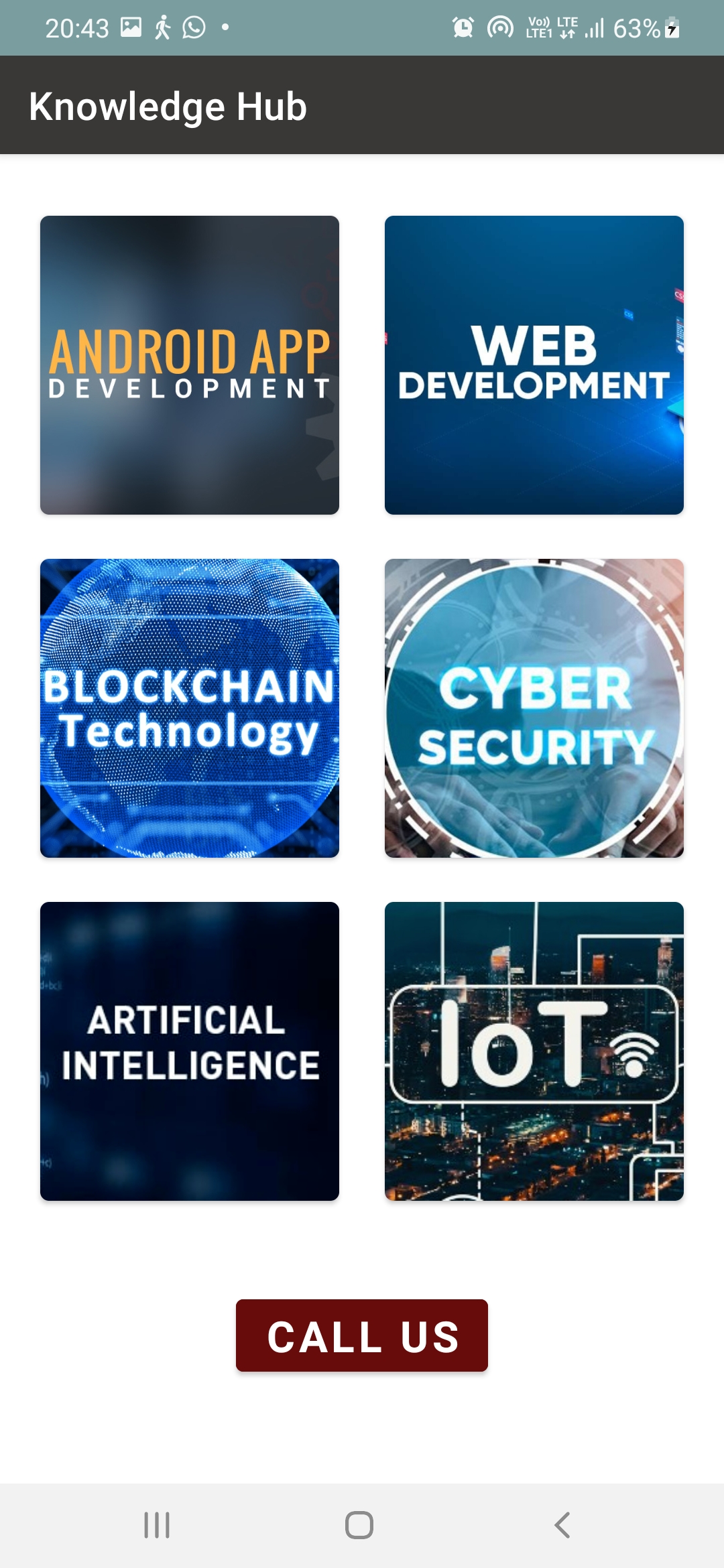 GitHub - MuskanVerma11/knowledgeHubApp: Knowledge Hub application gives ...