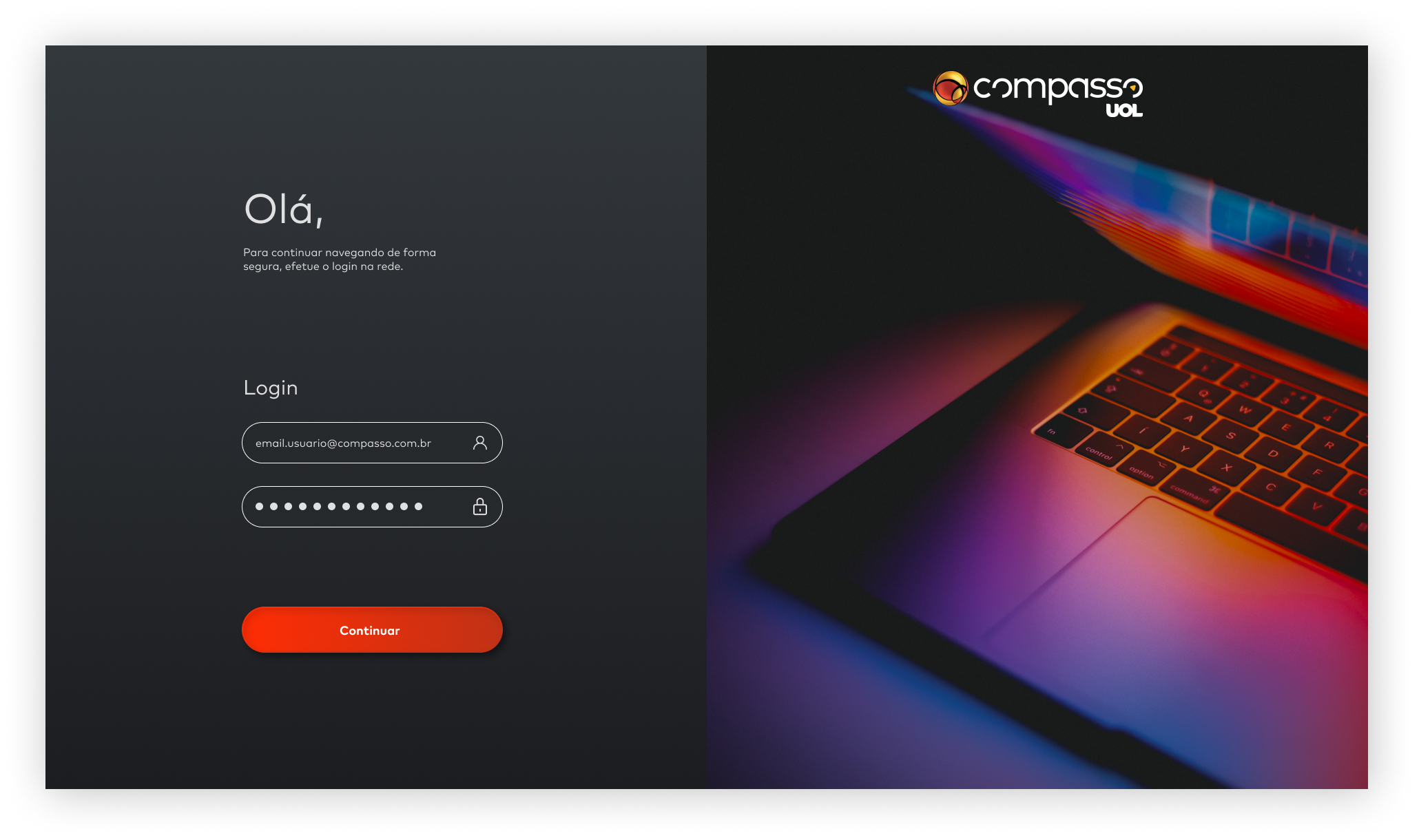 GitHub Telas de entrada ao