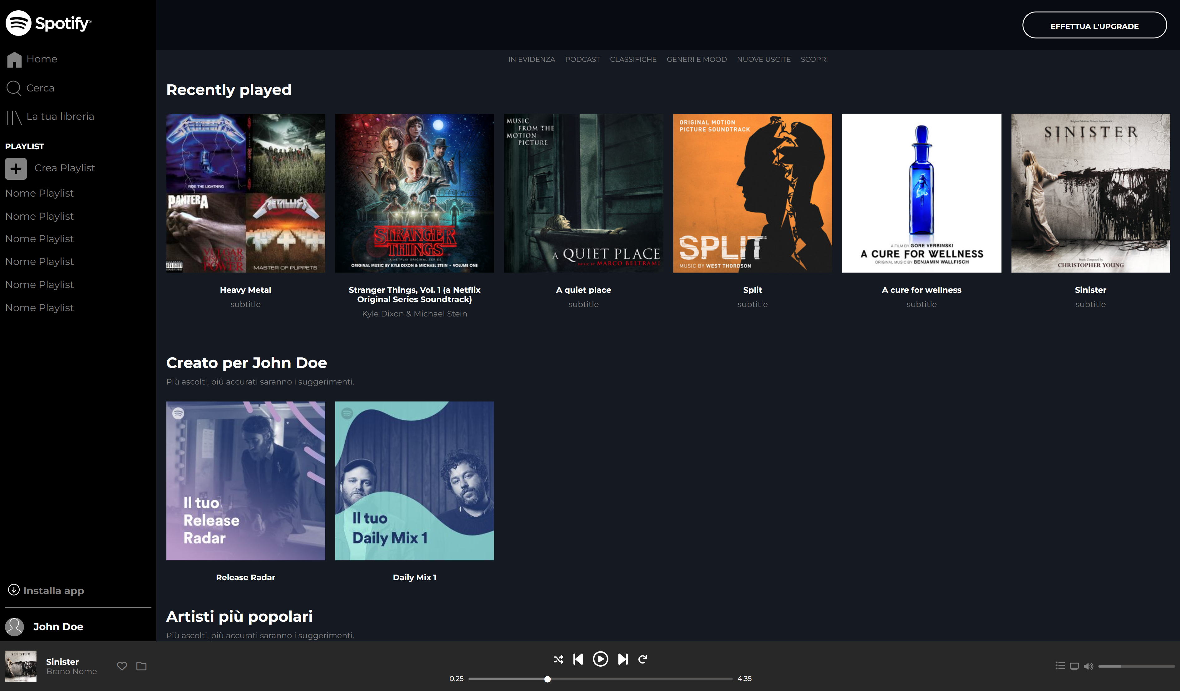 Css Spotify GitHub - meta-ela/html-css-spotifyweb · GitHub