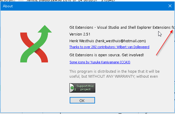 About form - clipped text · Issue #5201 · gitextensions/gitextensions ...