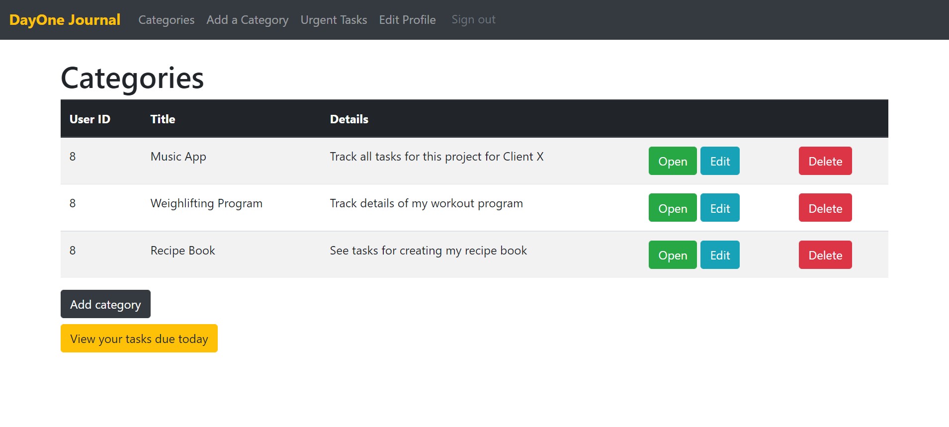 GitHub - jgbattung/journal-app: The Journal App gives users a way to ...
