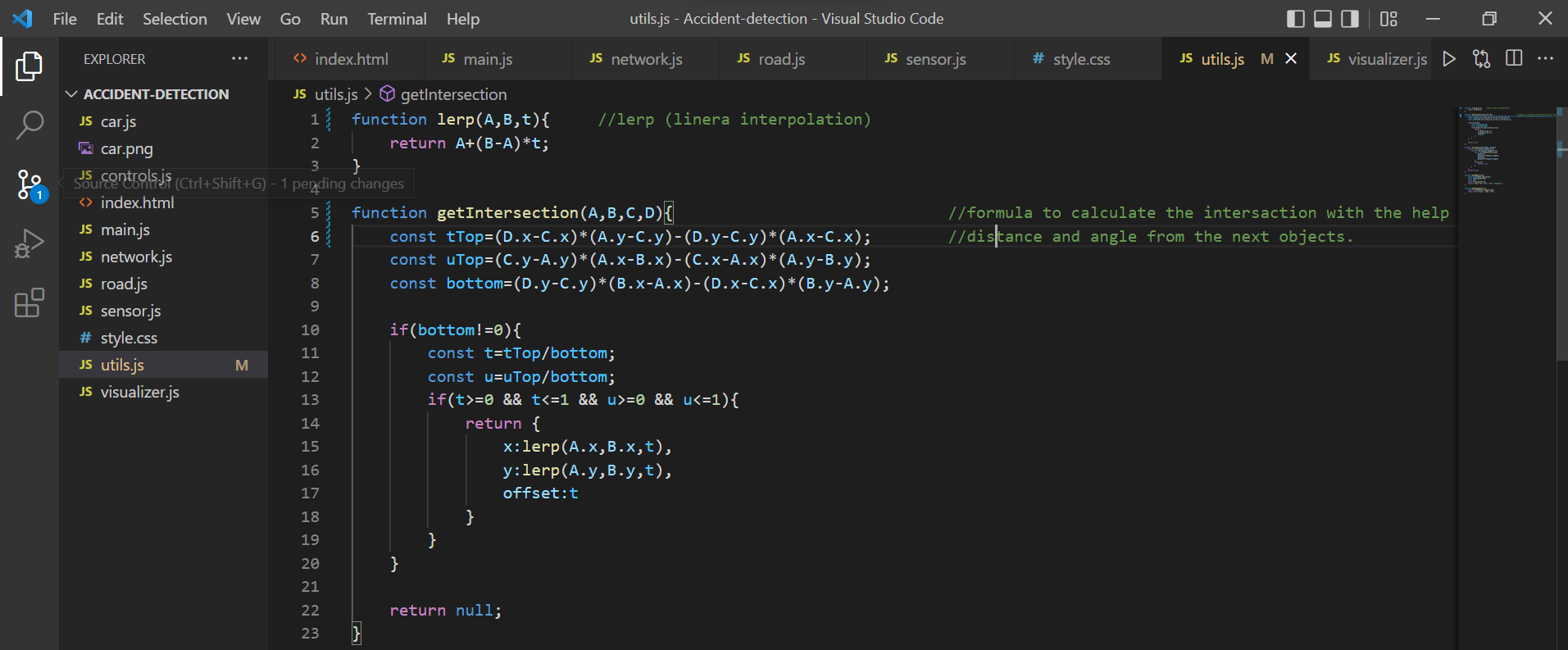 GitHub - Himanshuub2/Accident-detection