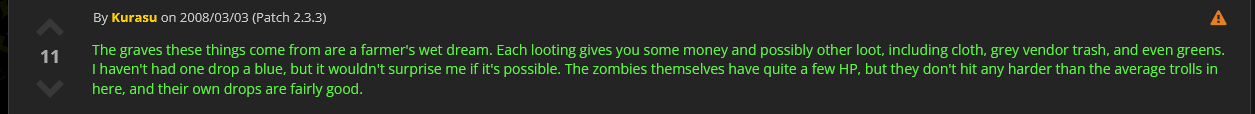 Zombie hits