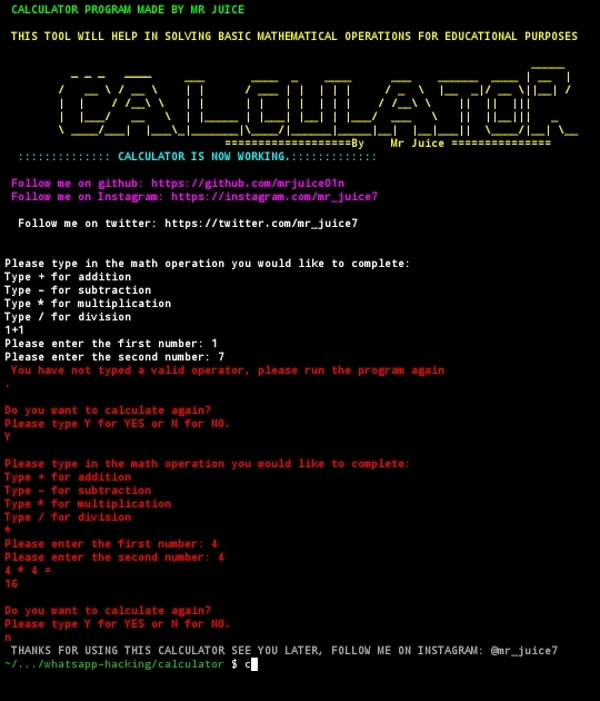 GitHub - mrjuice01/calculator: A real Mathematical Calculator Tool made ...