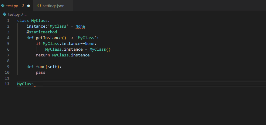Python return-type in SingleQuotes is not recornized · Issue #7298 ...