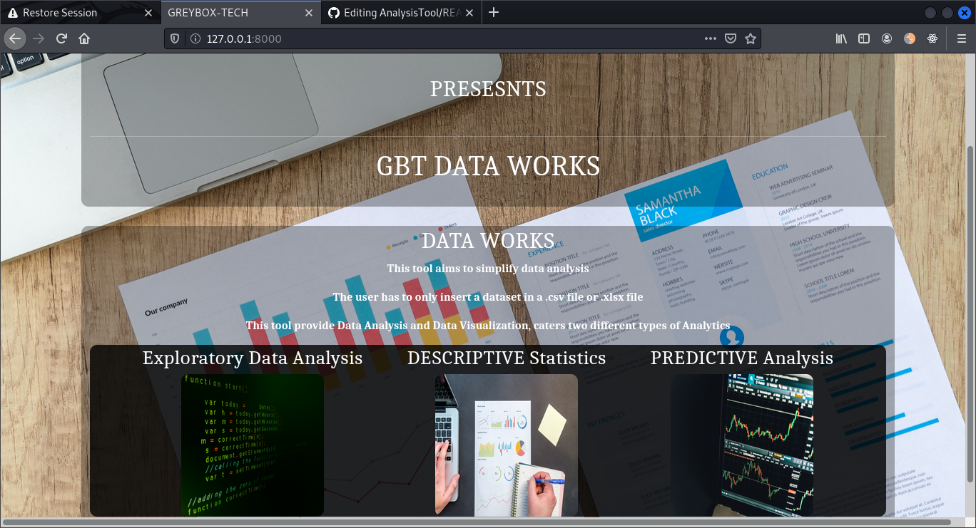 GitHub - mngadilinda/Django-Data-Analysis-program