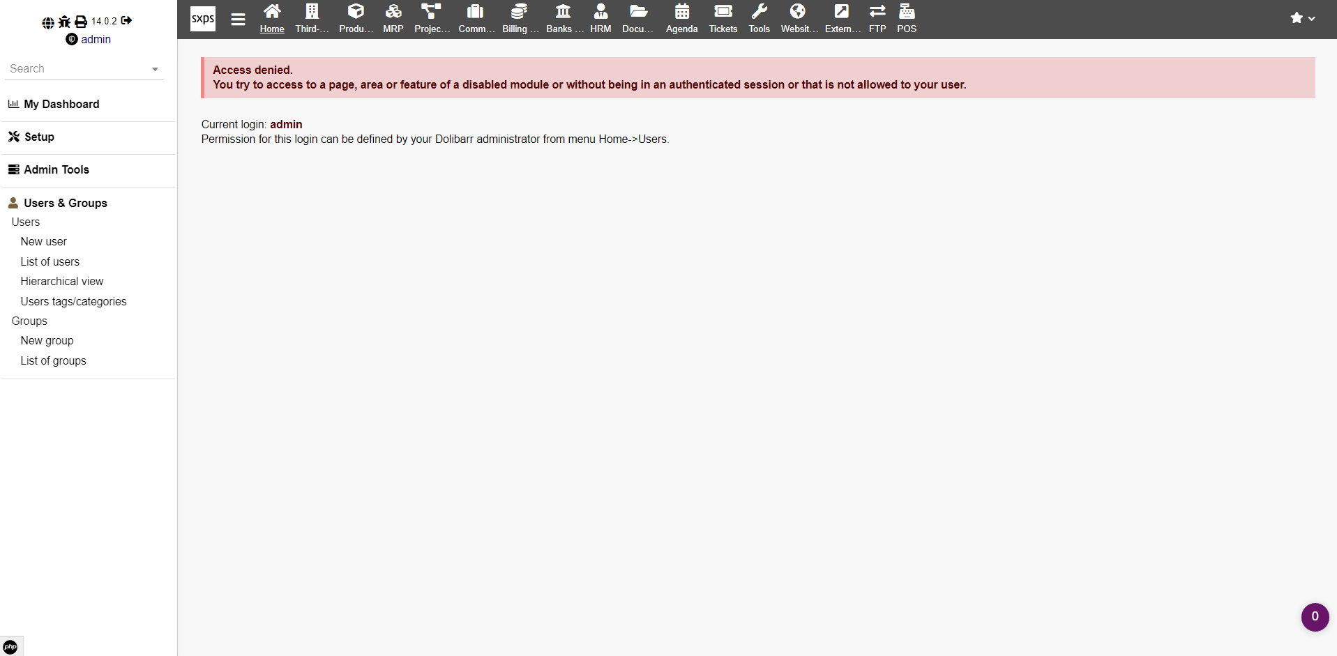 Super Administrator profile picture BUG · Issue #20317 · Dolibarr ...