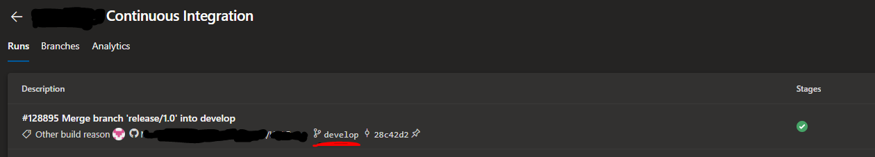 GitHub Action is not triggering the build with the correct branch ...