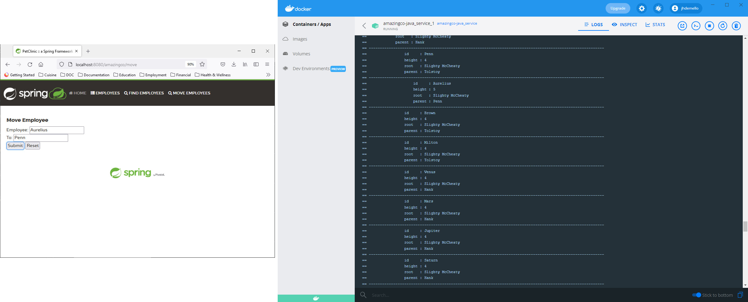 GitHub - jhdemello/AmazingCo-Java: This repository contains a simple ...