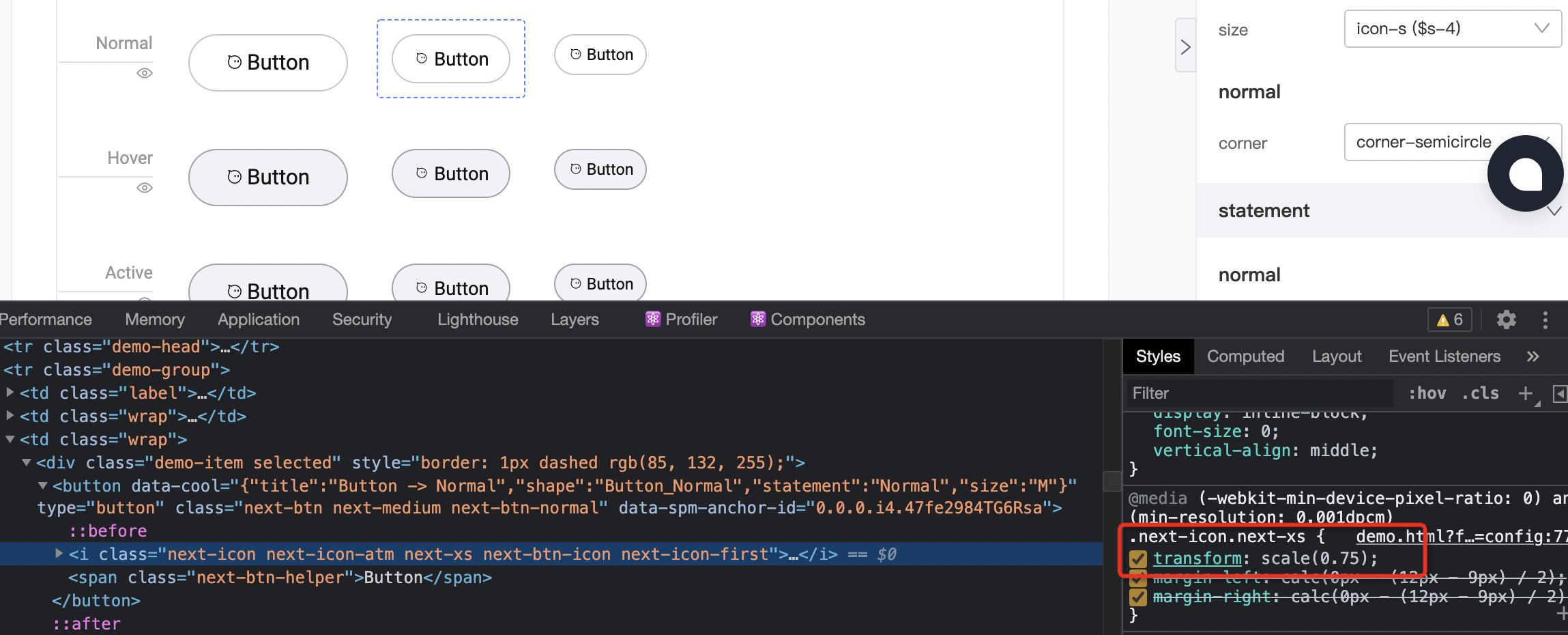 [Icon]icon在xs模式下的大小 · Issue #3147 · alibaba-fusion/next · GitHub
