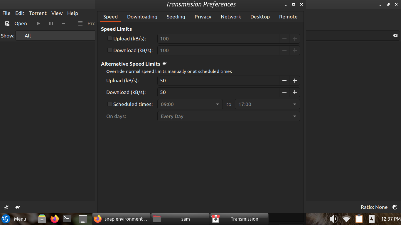 Transmission 4.0.2 's Preference window wont fit · Issue 5257