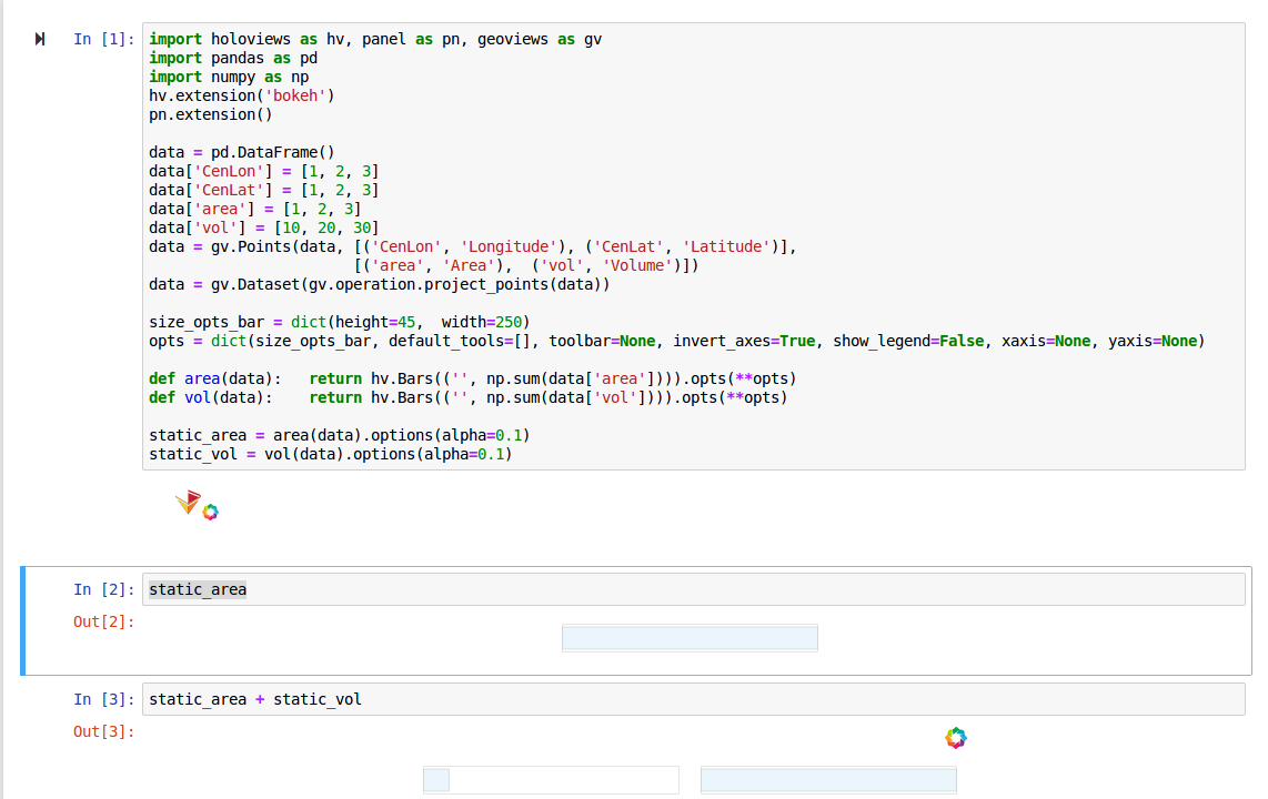 Glitch when several bar plots are displayed · Issue #783 · holoviz ...