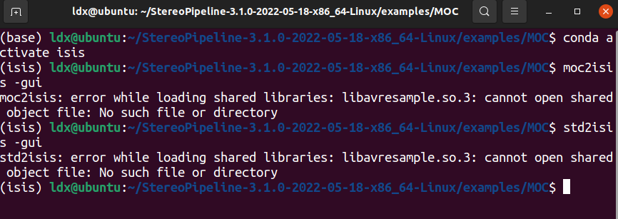 error while loading shared libraries · Issue #4962 · DOI-USGS/ISIS3 ...