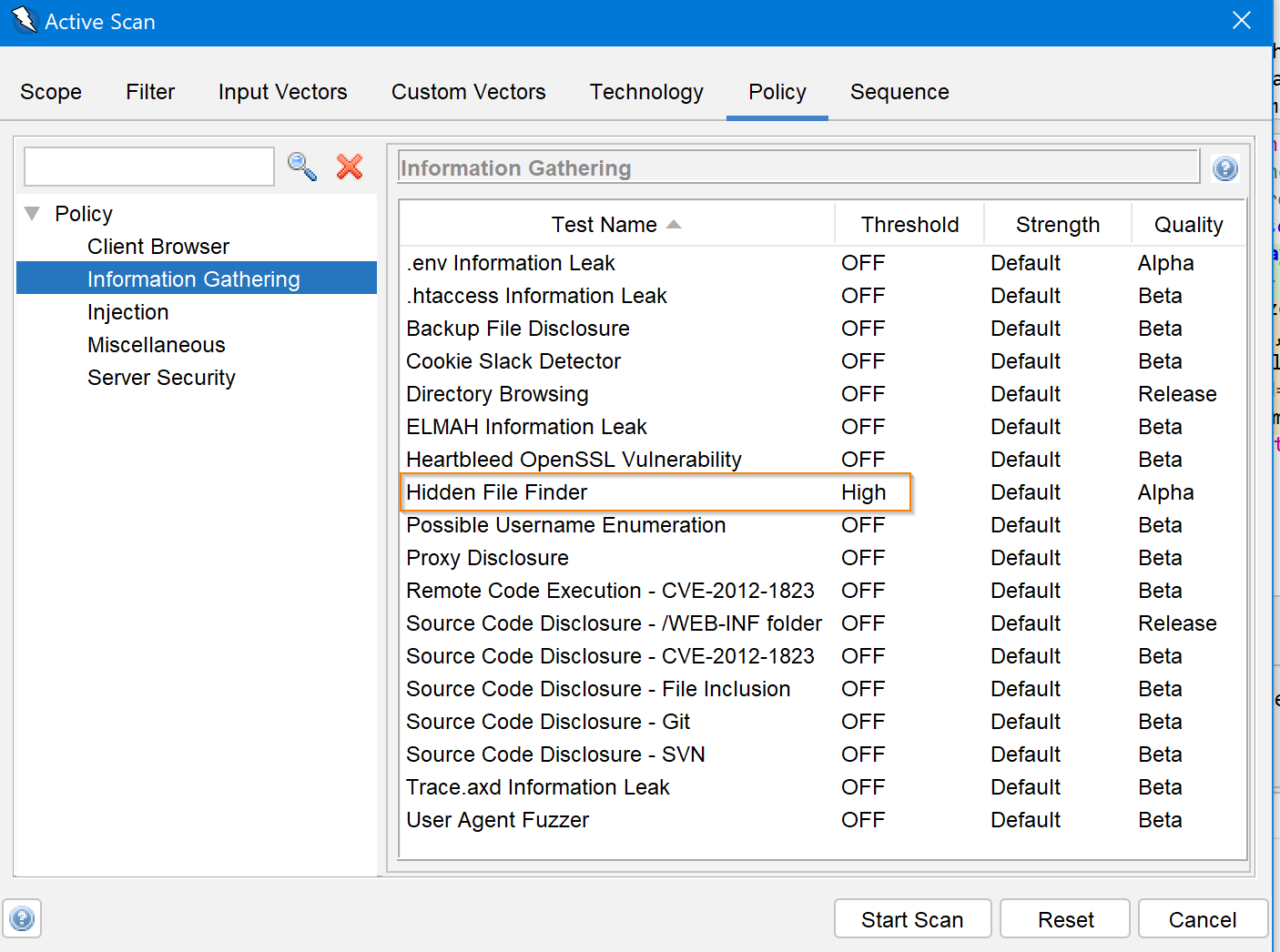 False Positive Hidden File Found alerting on binaries like core dumps