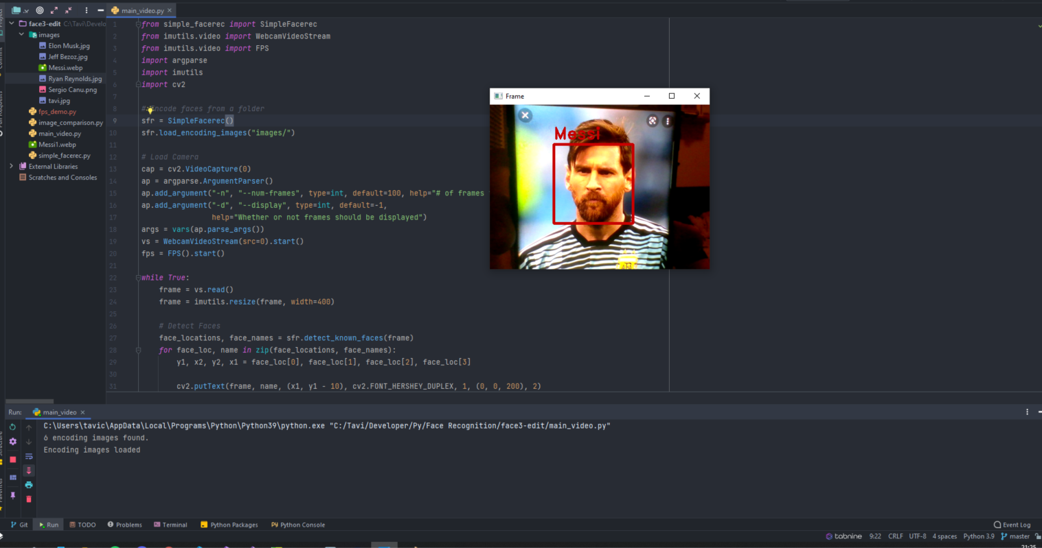 GitHub - TaviEz/FaceRecognition