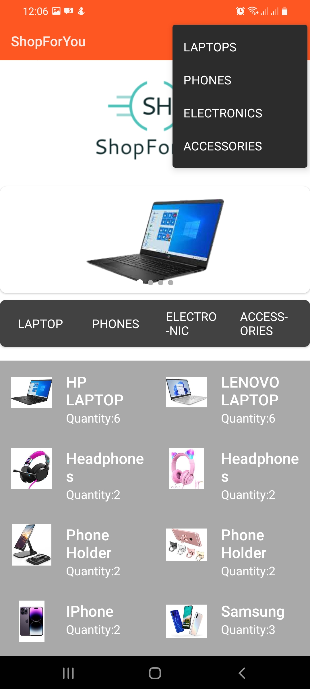 GitHub - Elyes-Bali/Android-Application: Android E-commerce App