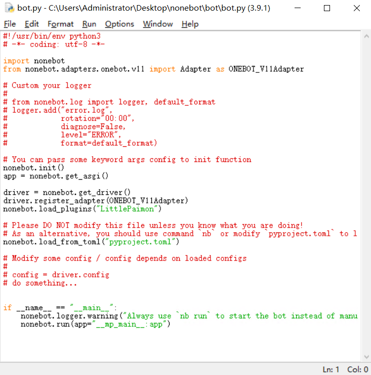 请问这是哪里出了问题 · nonebot · Discussion #145 · GitHub
