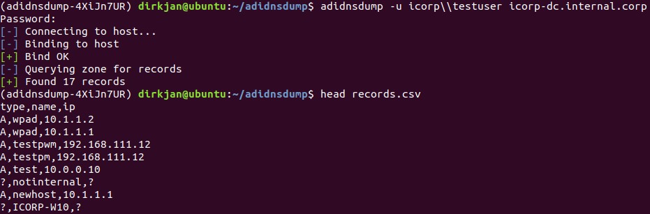 adidnsdump