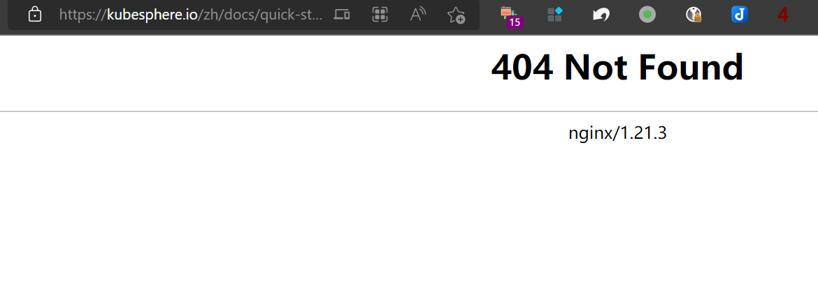 kubesphere.io document 404 not found · Issue #4997 · kubesphere ...