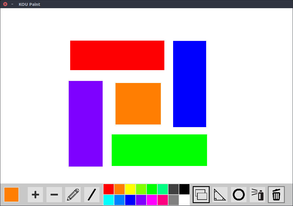 GitHub - umutcanbolat/KOU-Paint: Lightweight paint application ...