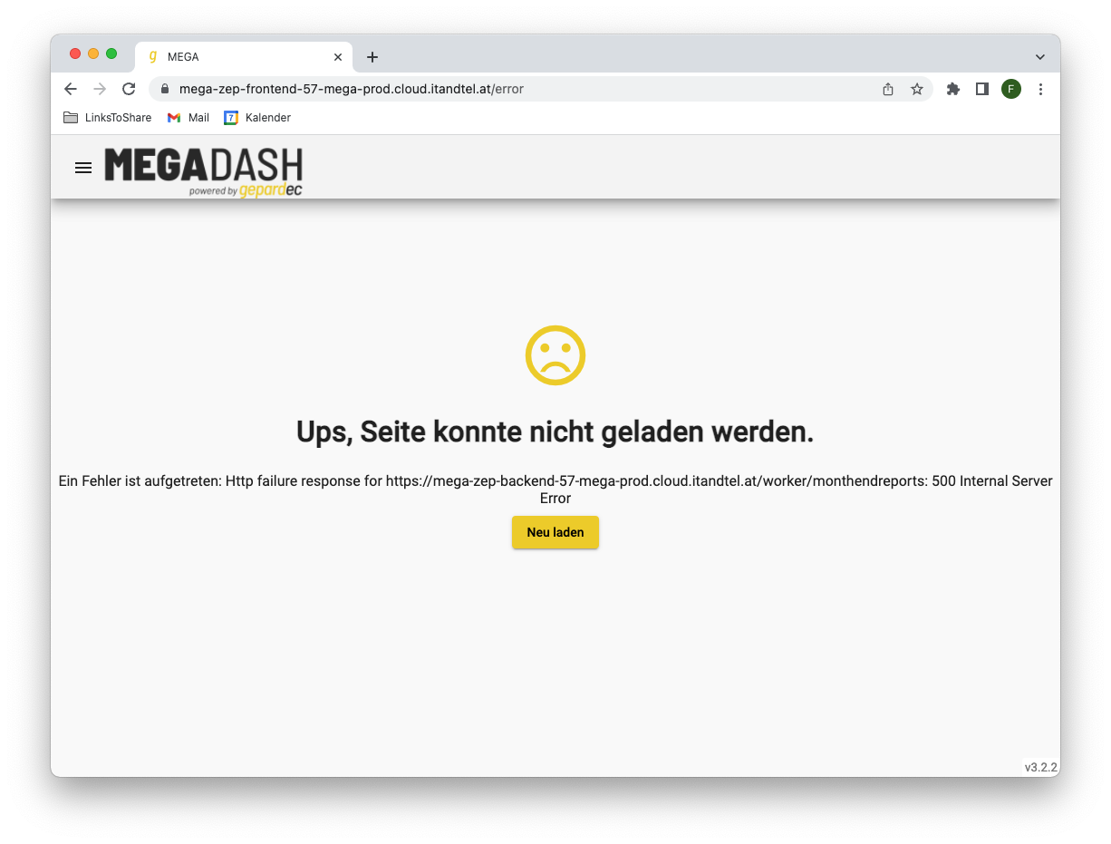 New Employee - 500 Internal Server Error · Issue #561 · Gepardec/mega ...