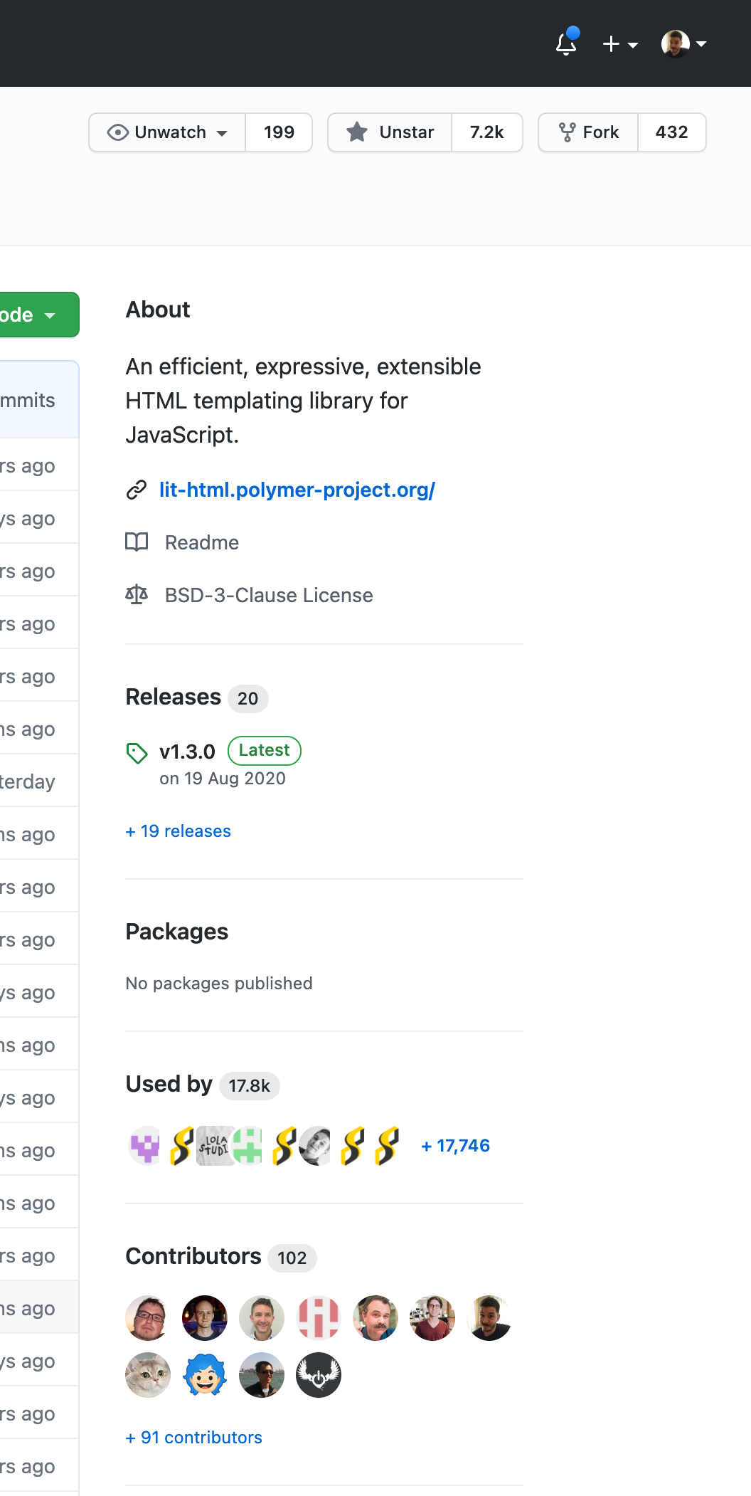 Update GitHub description · Issue #1751 · lit/lit · GitHub