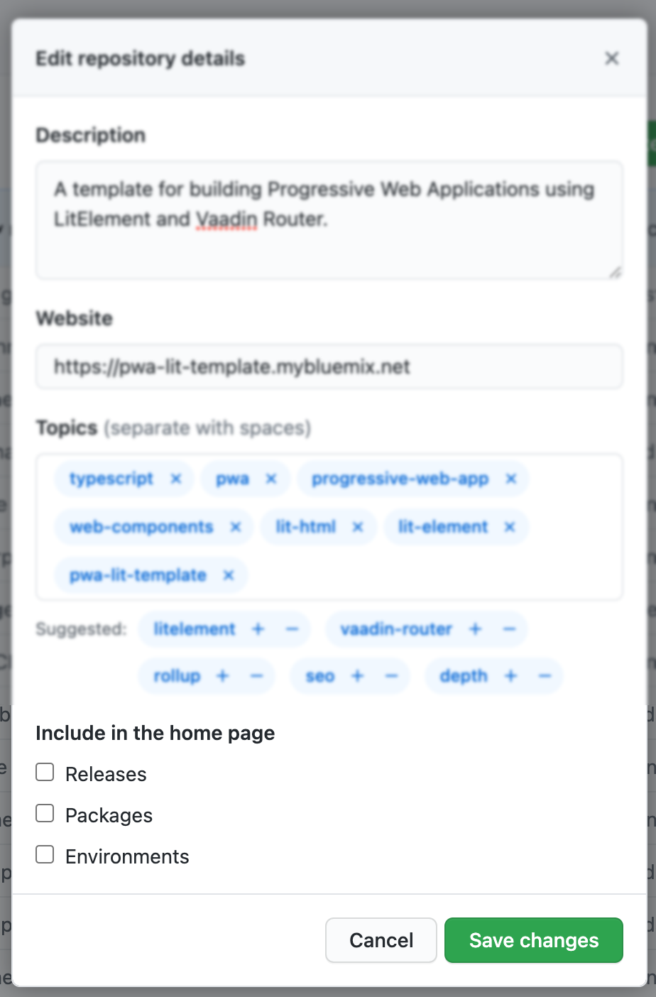 Update GitHub description · Issue #1751 · lit/lit · GitHub
