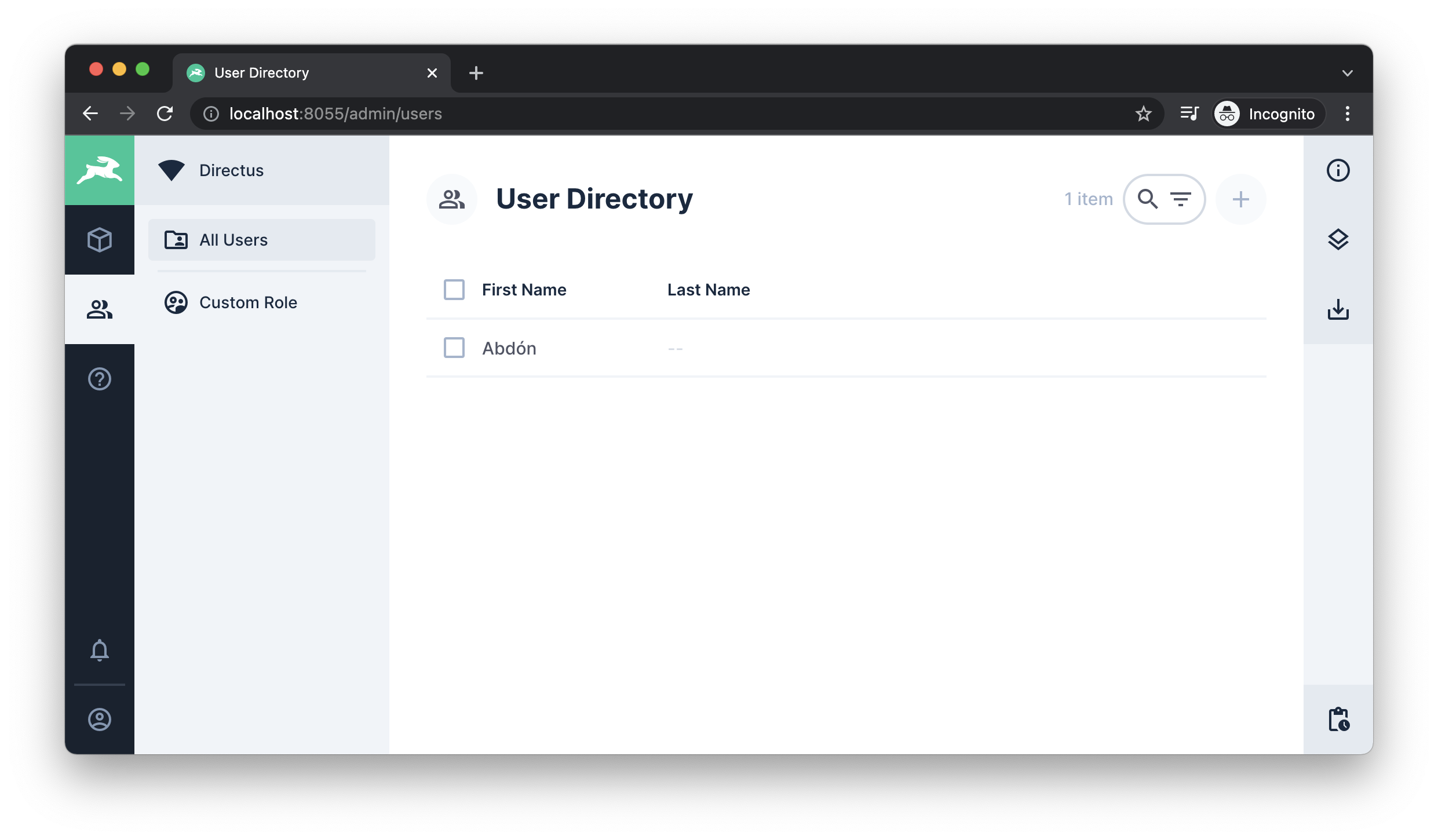 How to hide the User Directory from a custom role user? · directus ...