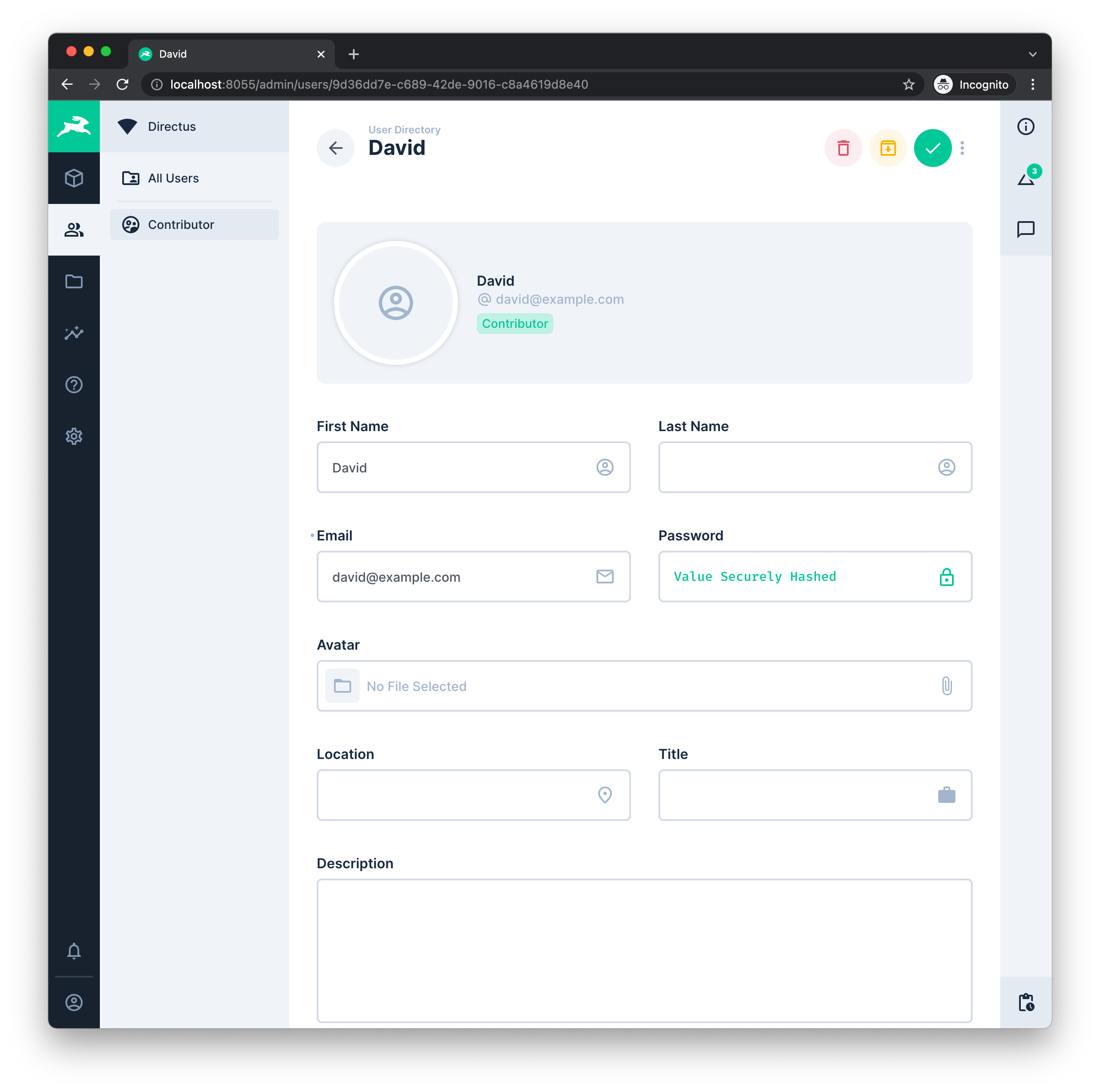 How to hide the User Directory from a custom role user? · directus ...
